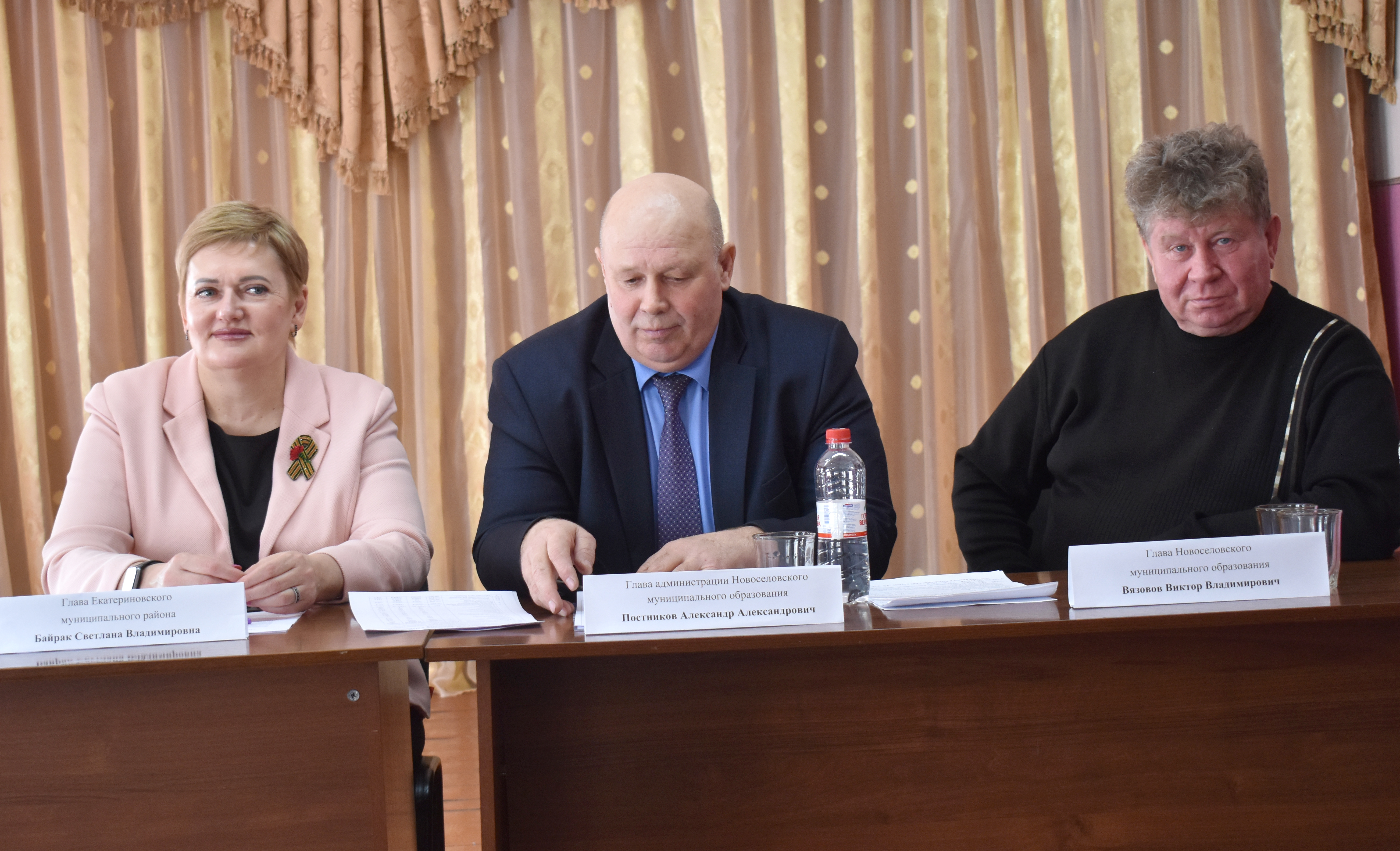 Светлана Байрак встретилась с жителями села Новосёловка