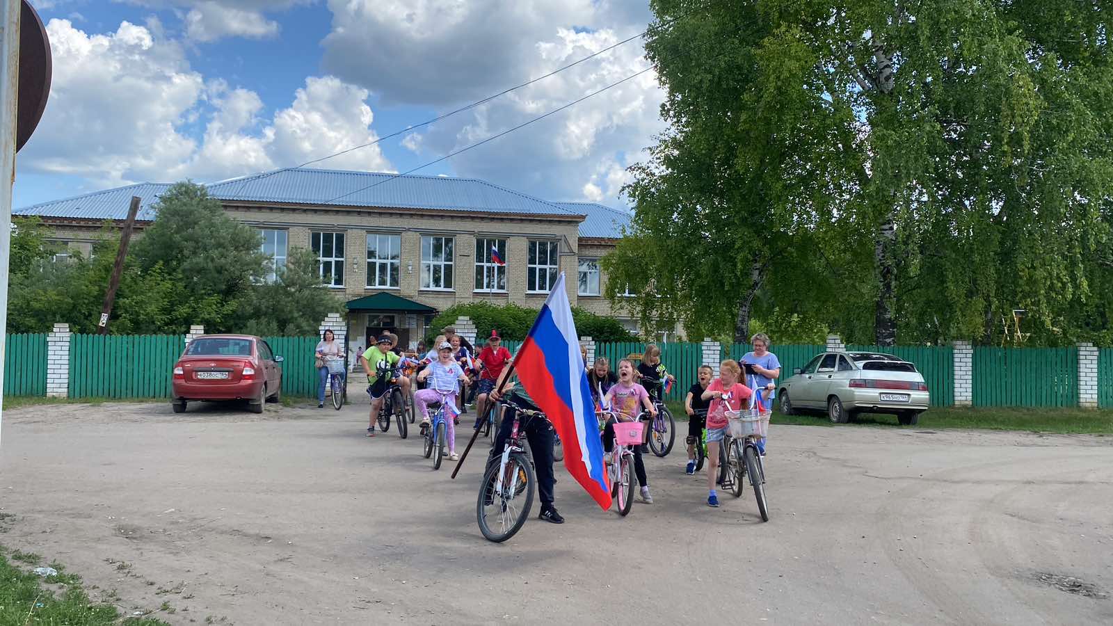 В Индустриальном организовали праздничный велопробег