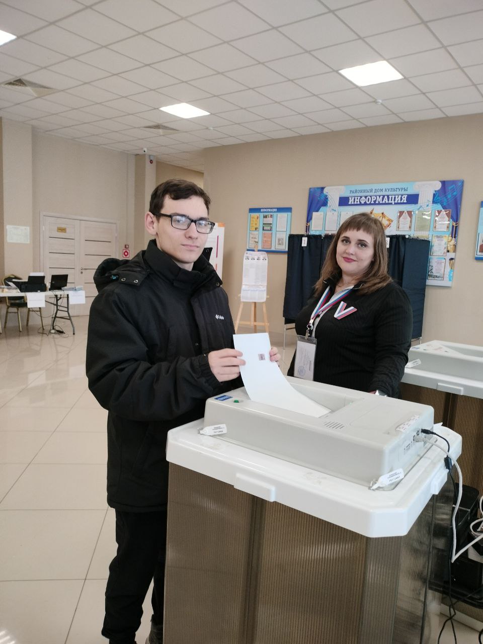 Первое голосование студента-первокурсника на выборах прошло по месту нахождения