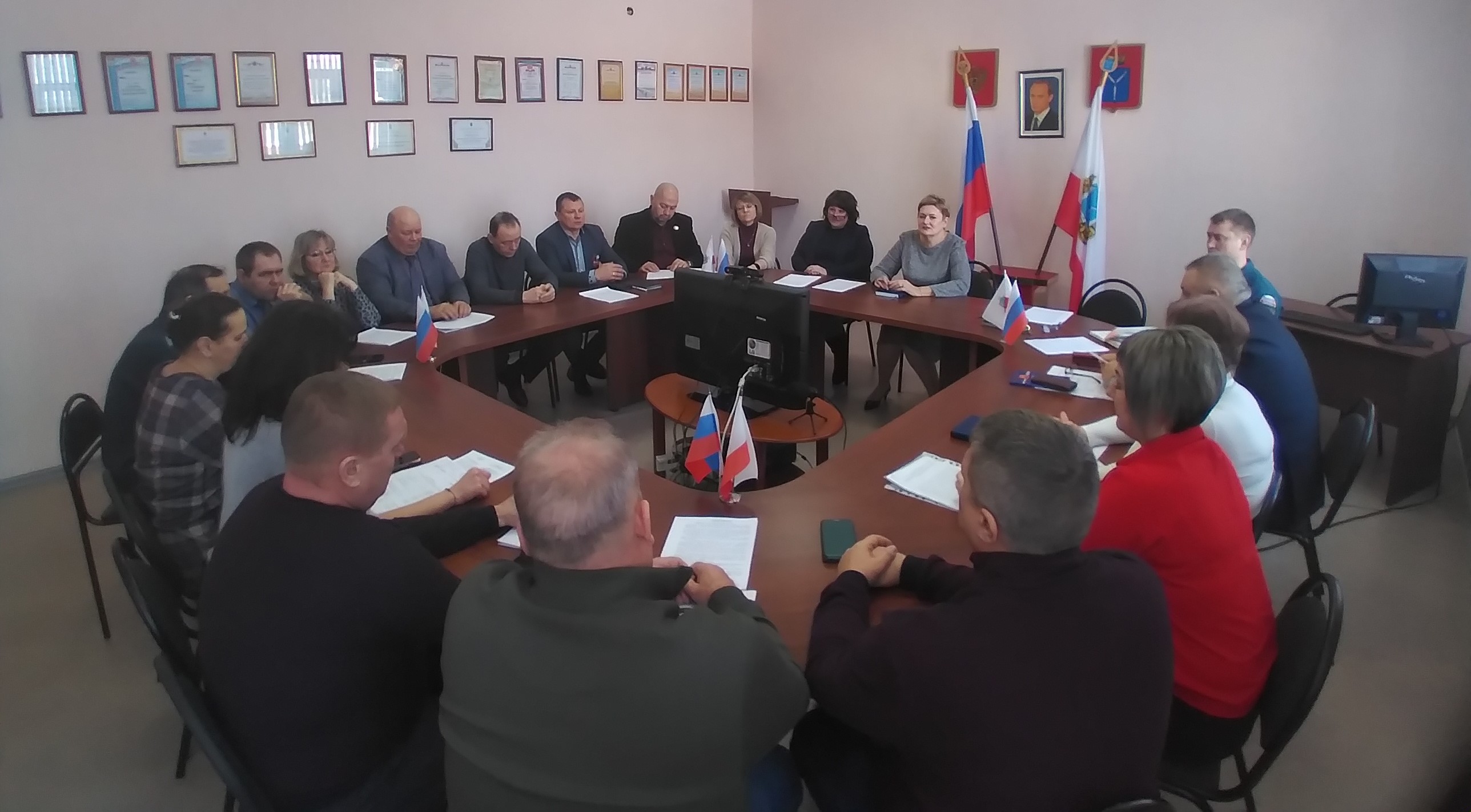 В Екатериновском районе идёт подготовка к весеннему паводку