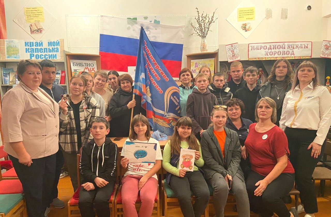 Жители Бакур встретились с организаторами волонтерского движения района