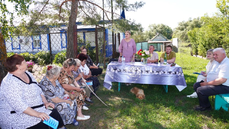 Светлана Байрак: «В Гривках живут настоящие патриоты своей малой родины»