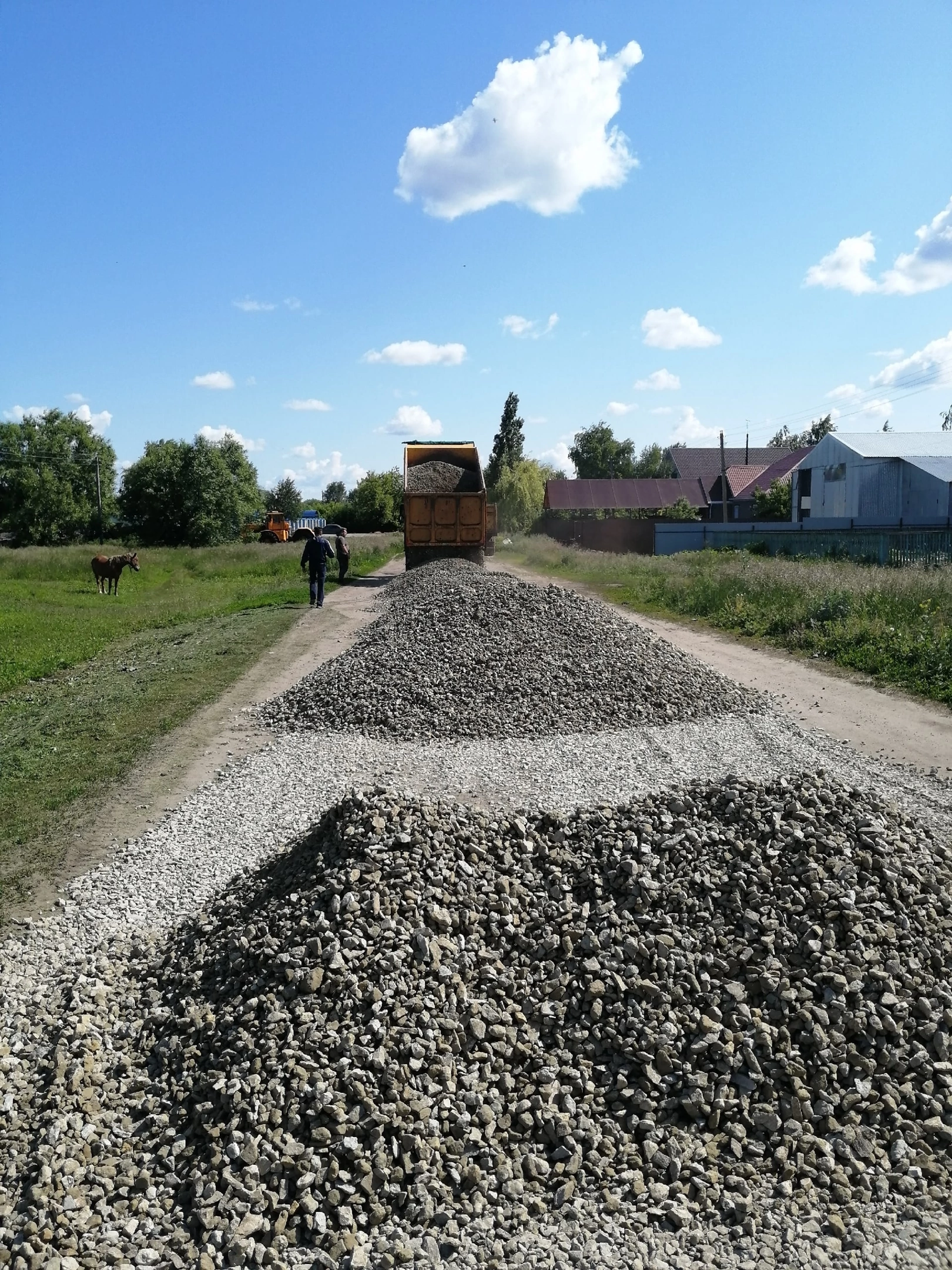В Андреевском муниципальном образовании приступили к ремонту дорог