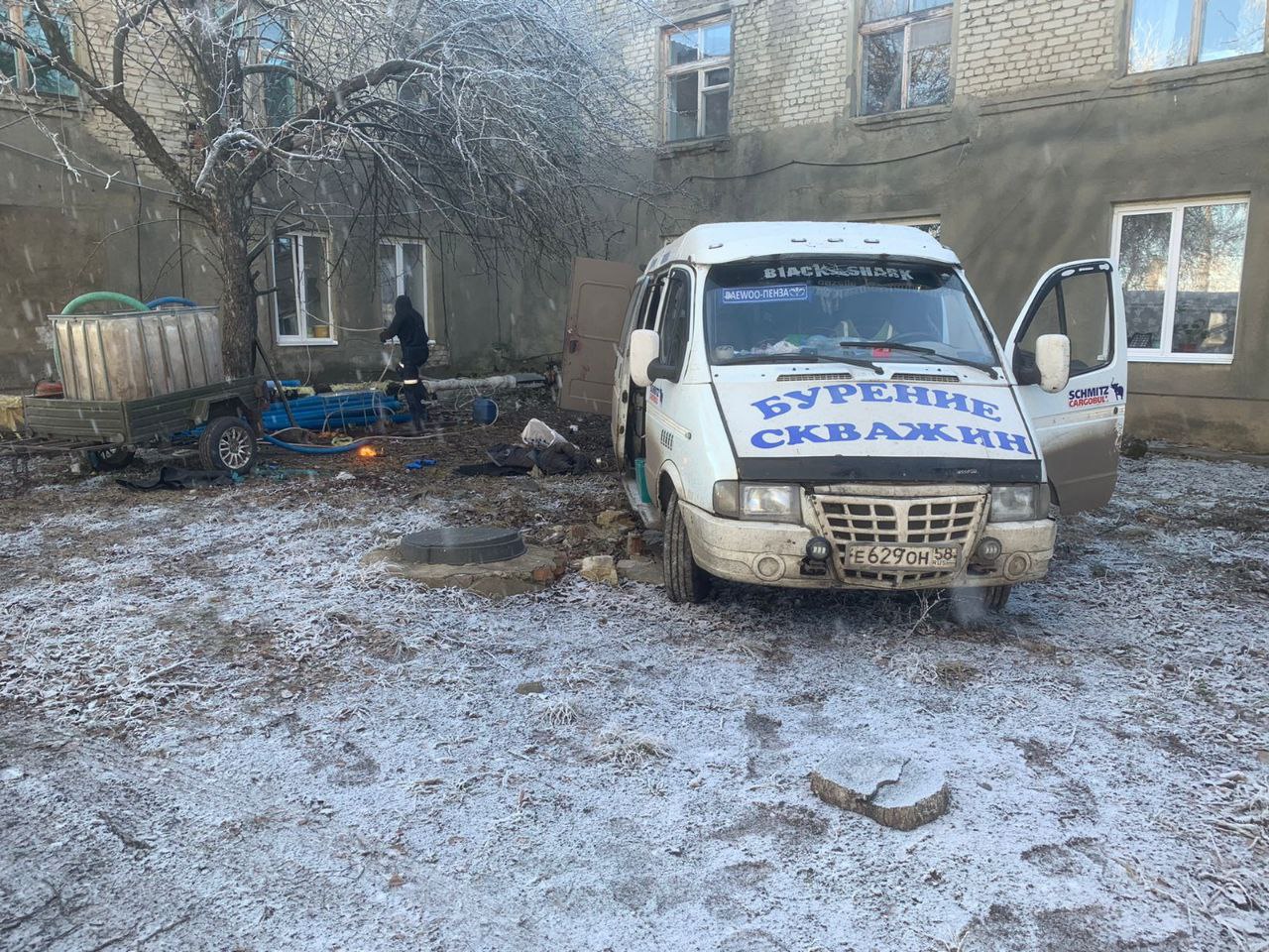 В Екатериновской районной больнице решается проблема водоснабжения