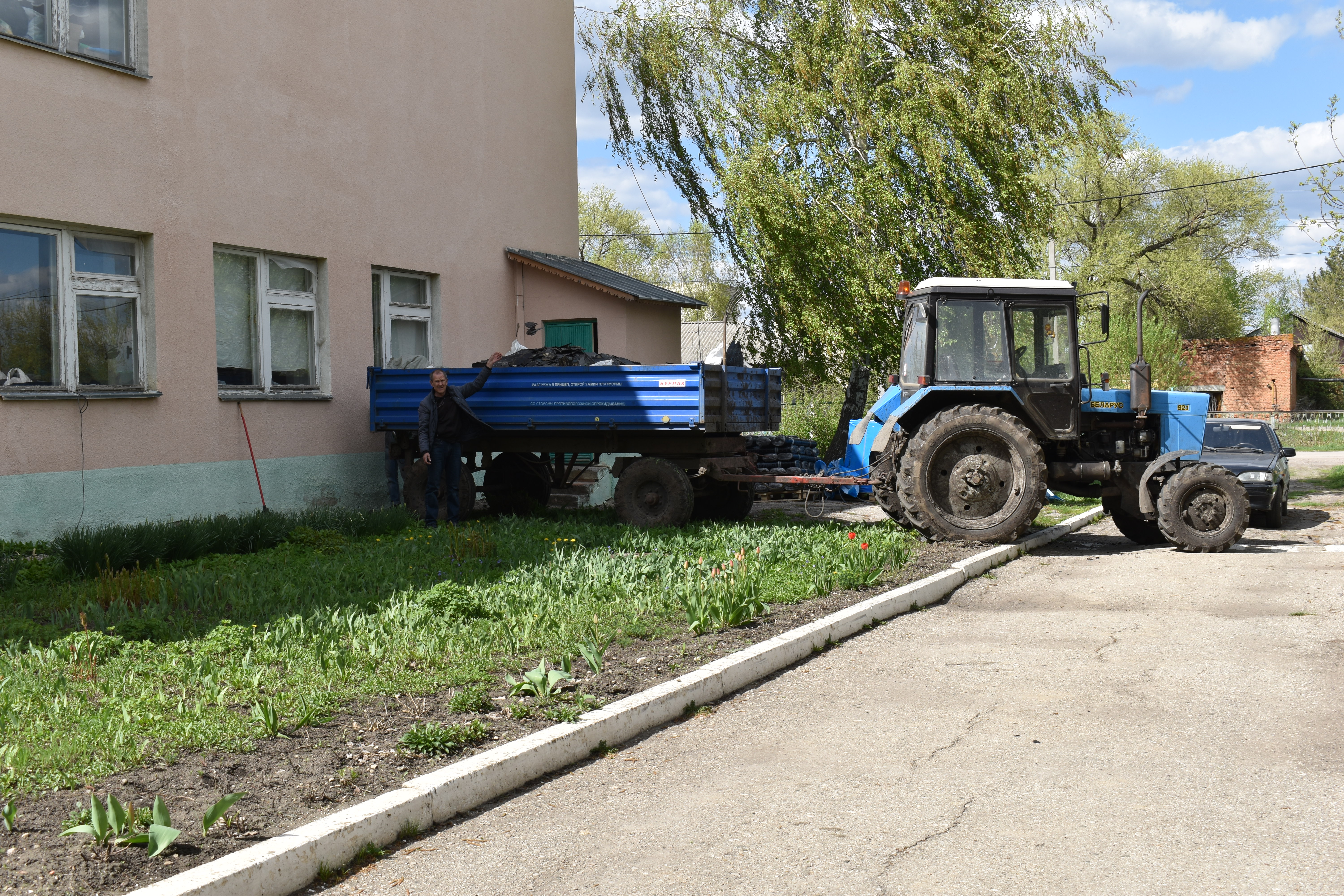 В рамках регионального проекта начался ремонт кровли здания Екатериновского детского сада «Улыбка»