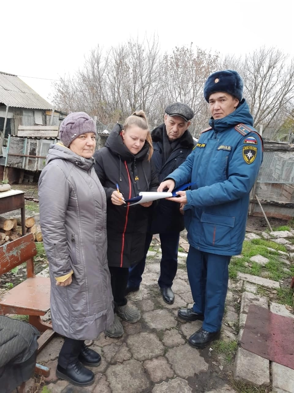 Профилактические беседы на тему пожарной безопасности проведены с жителями Кипецкого муниципального образования