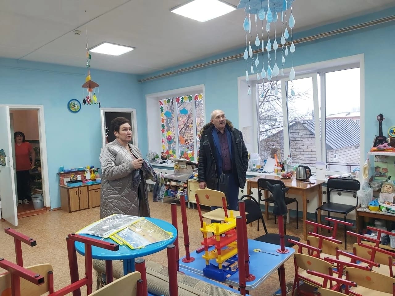 Ирина Колесникова посетила учреждения образования Екатериновского района