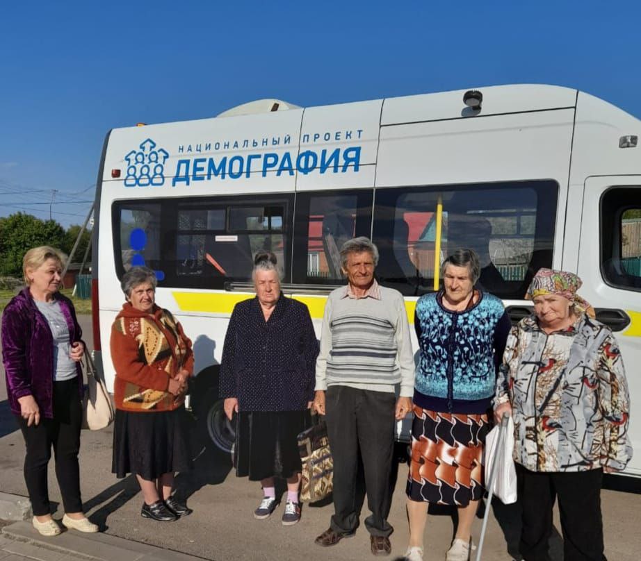 Старшее поколение Екатериновского района проходит коллективную плановую диспансеризацию