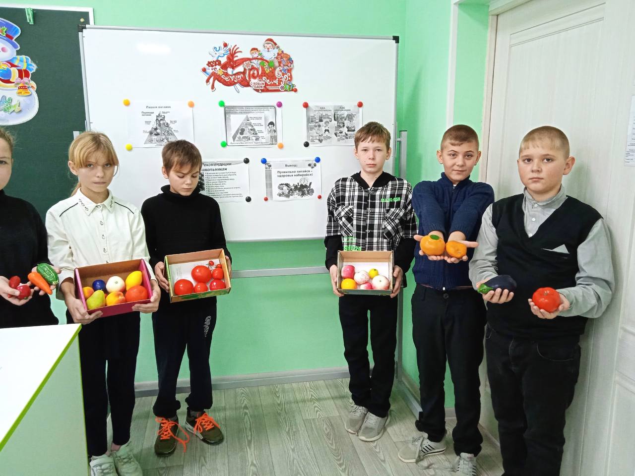 Школьники Индустриального о здоровом питании знают всё