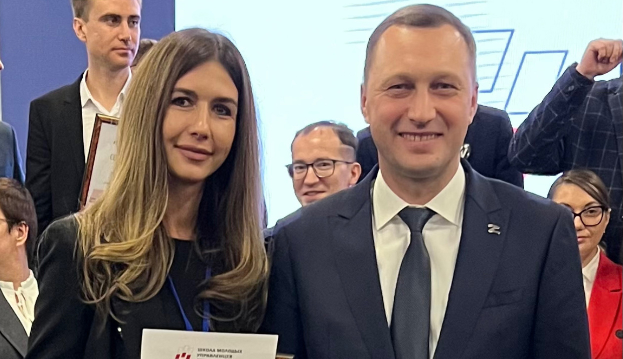 Анастасия Кравцова успешно завершила обучение в Школе молодых управленцев Саратовской области