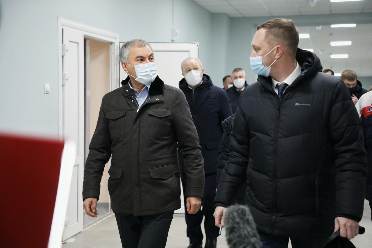 Вячеслав Володин: Приём больных в новую инфекционную больницу начнётся уже в январе