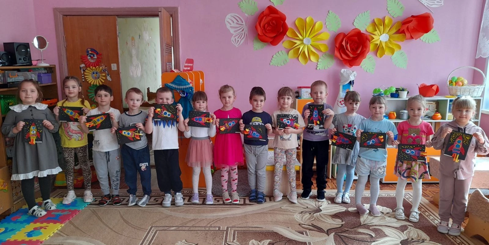 В Екатериновской «Улыбке» готовятся ко Дню космонавтики