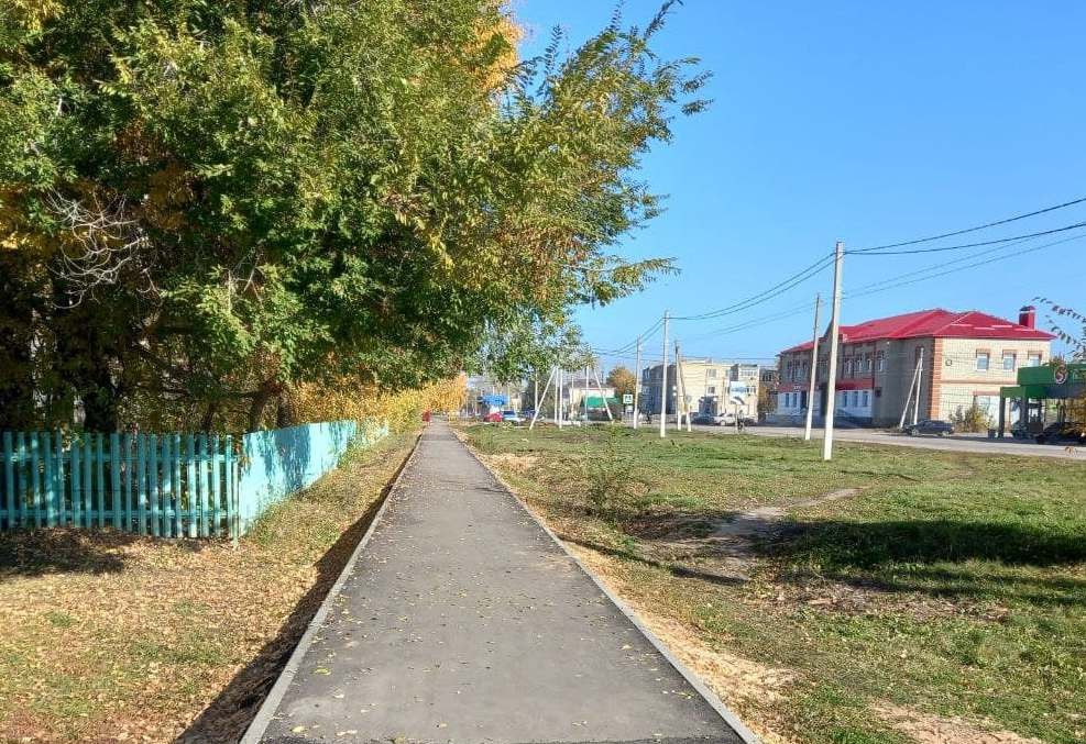В Екатериновке на Садовой улице появится пешеходная дорожка